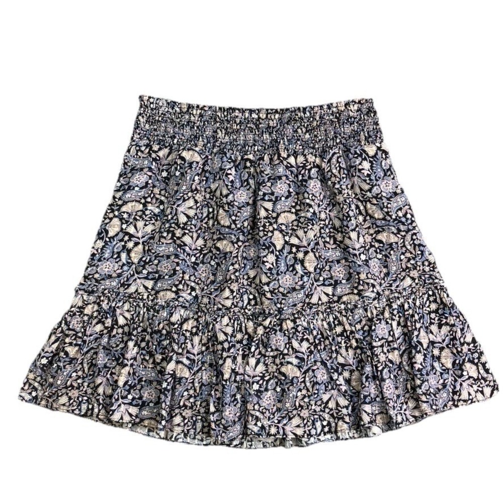 Intermix Reese Floral Mini Skirt Womens Small Floral Elastic Waist Coquette New